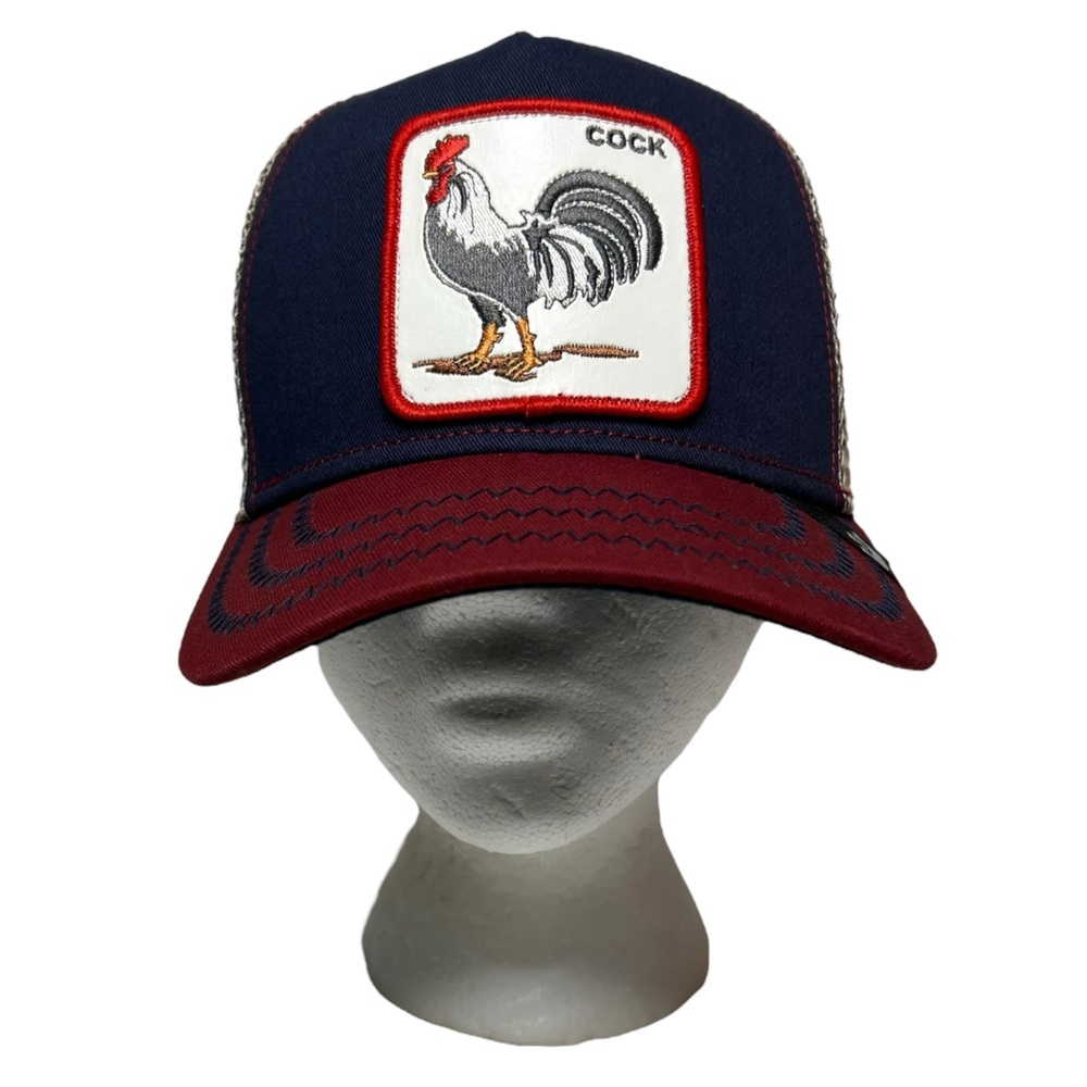 GOORIN BROS | “Rooster” 😏 Snapback - Navy + Red - OS